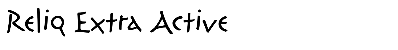 Reliq Extra Active